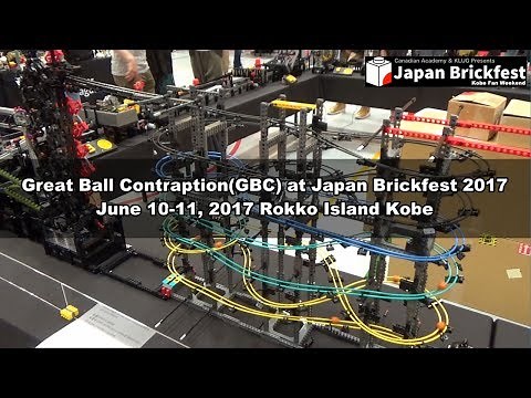 Great Ball Contraption(GBC) at Japan Brickfest 2017