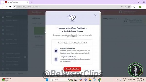 How To Share Sub Folder LastPass Tutorials