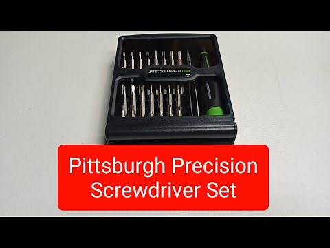 Pittsburgh Precision Screwdriver Set From Harbor Freight
