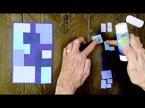 How to make a Gee's Bend Quilt Collage