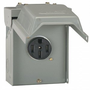 Conexion De 50 Amp Rv Plug Home Depot