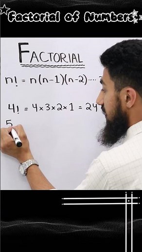 Factorials Explained | n! Made Easy | Factorial Tricks & Examples