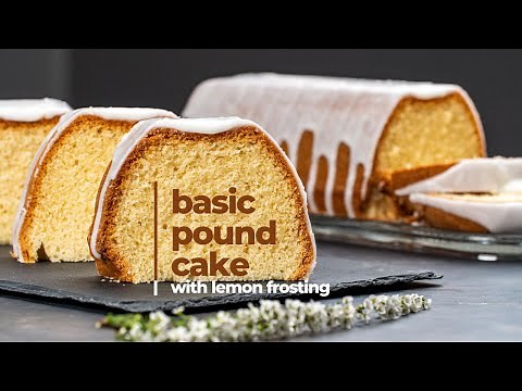 Basic Pound Cake