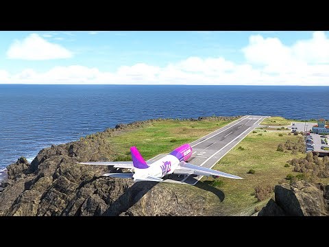 Insane Pilot Precision! Wizzair Boeing 747 Escapes a Short Runway