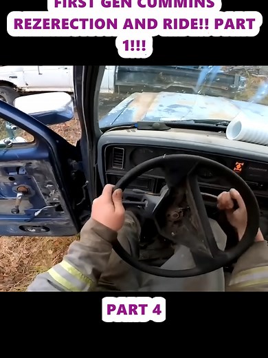 FIRST GEN CUMMINS REZERECTION AND RIDE!! PART 1!!! (4)