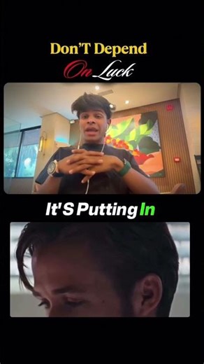 Consistency is the key to success ?