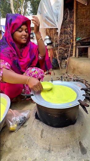 Traditional papad making—crispy taste from skilled hands 👌