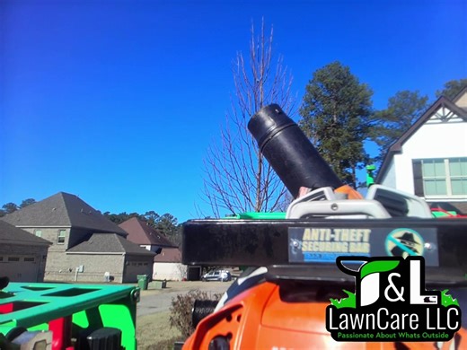 @Green Touch Industries #passionaboutwhatsoutside #freshpinestraw #LawnCareSeason #tandllawncarellc @STIHL #lawnmaintenance