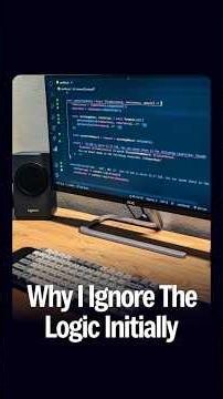 Don't start with logic