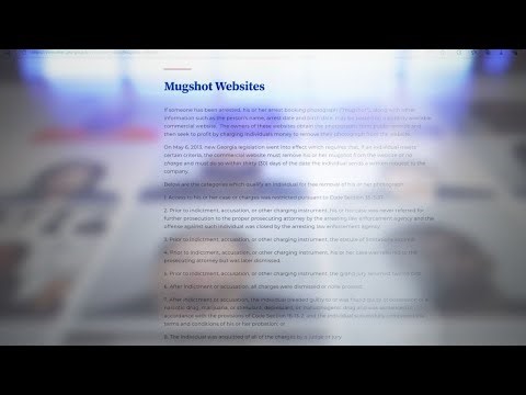 Georgia website posts mugshots regardless of how minor the crime