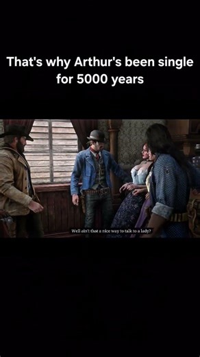 Why Arthur Morgan is still Single 😂#rdr2 #shorts #gaming