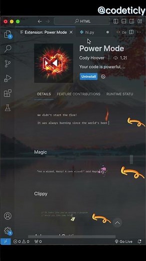 Still Typing Without Fireworks? Try This VS Code Hack! 💥