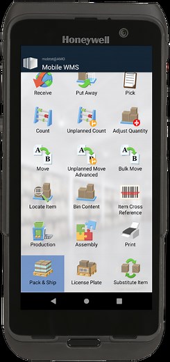 Pack & Ship | Mobile WMS BC/NAV Features