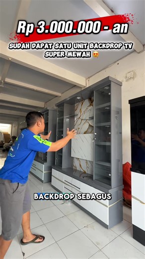 Ayo buruan diorder sebelum close PO bestiii, bebas request warna dan ukuran ya #backdroptv #buffettv #backdropmurah #buffetmurah #mejatv