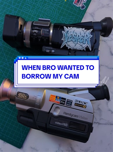 Just take want you want twins 😎 #sonytrv #handycam #sony #vhs #vesperarchives