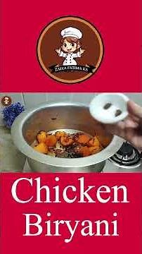 Chicken Biryani Recipe |Spicy Pakistani Biryani with Aloo|Easy Homemade Biryani|Zaika Fatima Kitchen