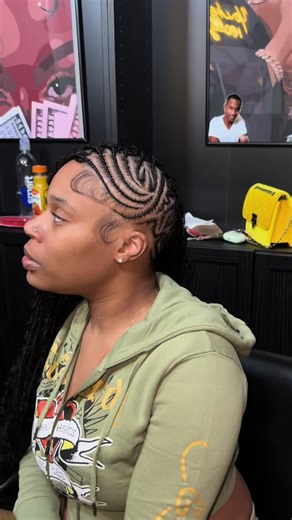 Bold Braided Mohawk Hairstyle