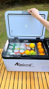 256K views · 437 reactions | Chill on the go? This portable car freezer makes road trips cooler than ever! ❄️ Click LINK  or search dtj5742 on Temu app to get it! #carfreezer #roadtrip #coolingtech #outdoorlife #campingessentials | Charlson werwer | Facebook