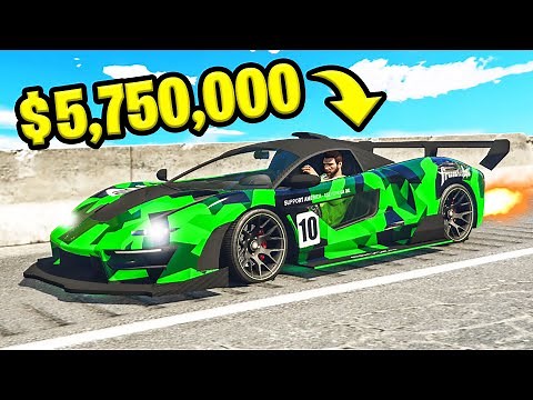*NEW* $5,750,000 MCLAREN SUPERCAR In GTA 5! (DLC)