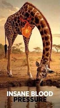 Giraffes: Walking Blood Pressure Nightmares 🦒 | The Wild Science Behind Their Necks