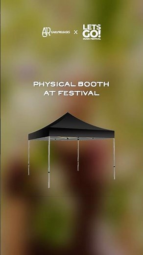 we'll have a booth! AJRER x Let's Go Music Festival ☀️