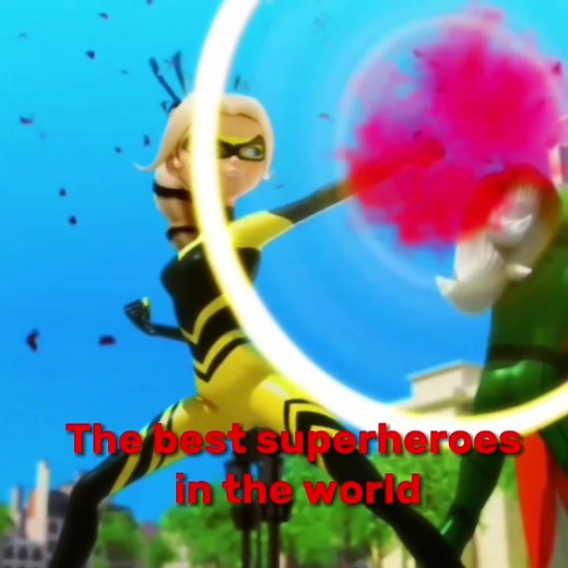 Miraculous Ladybug Superhero Team: Cat Noir, Ladybug, Queenbee, Viperion, and More!