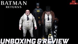 Batman returns penguin unboxing a detailed 1/6 figure look