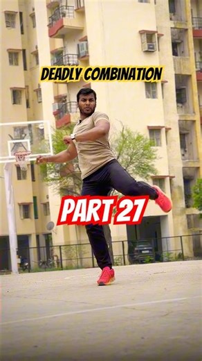 🔥 Deadly Roundhouse + Jump Crescent Kick Combo in 4 Steps! (Martial Arts Advanced Pt.27)