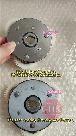 Bafang fat motor RM G062 VS RM G060 planetary