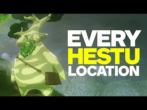 Zelda Breath of the Wild: All Hestu Locations