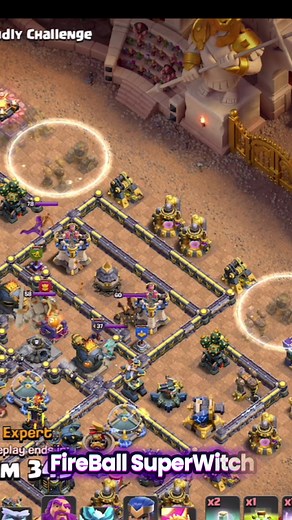 Fireball Super Witch Strategy in Clash of Clans