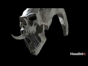 Monster Saliva VFX | Houdini Project