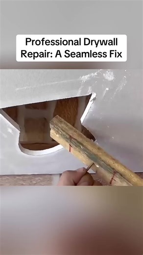 Professional Drywall Repair: A Seamless Fix #repair #homeimprovement #constructiontips #drywallrepair