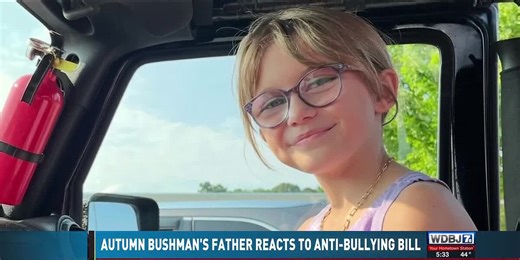 Autumn Bushman's Father Reacts to Anti-Bullying Bill