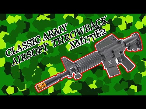 CLASSIC ARMY XM177E2 airsoft throwback | Airsoft Guns Unboxing From Shogun.NL