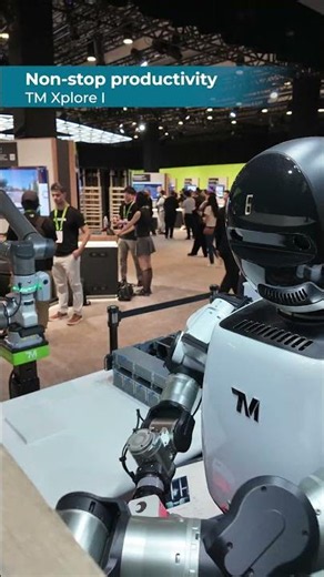 TM Xplore I Steals the Show at NVIDIA GTC 🦾✨#NVIDIAGTC #TechmanRobot #HumanoidRobot #Automation