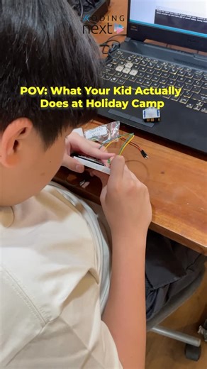 Sekolah Coding, AI & Robotik Anak on Instagram: "This is what learning looks like at Koding Next Holiday Camp 🚀 Want your kids to experience it too? Join our Holiday Camp and explore technology through fun, hands-on activities! Programs for all ages: ✅ 4–7 years old: Mission on Mars & Survival in Space ✅ 8–11 years old: AI Space Explorer & Roblox Space Adventure ✅ 12–16 years old: AI Computer Vision & IoT SpaceKit 📍 Offline & online at all Koding Next Centers 📆 December 15, 2025 – January 4, 