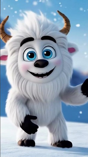 Yeti Says Hello! 🐾❄️ | Meet Your Snowy Friend!