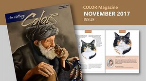 Subscribe for CP goodness every month: http://annkullberg.com/pages/color-magazine-subscribe WHAT'S INSIDE: Cat step-by-step by Tracey Pinnington, Showcase, Critique, Tips: Framing Soluiton, Make your own transfer paper, Perfect erasing, Featured artist - Suzanne Vigil, Review corner by Judith Hamilton - Karen Hull craftsy tutorial, Anatomy of a Super Workshop, Facebook Ads by MaryJane Sky, The Pencil Box. | Color - Ann Kullberg's magazine for Colored Pencil Artists