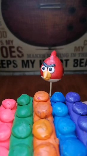 Angry Birds Clay Figures: Creative Stop Motion Fun