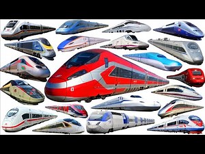 High Speed ​​Trains | Types of Trains | Teaching About High Speed ​​Trains | Shinkansen, ICE, Fuxing