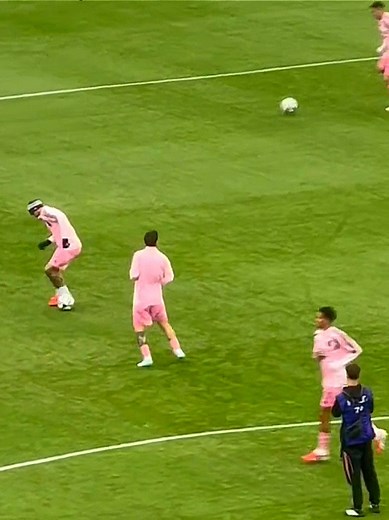 Latihan Pemanasan Leo Messi dan Tim Inter Miami