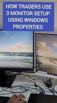 Windows PC-യിൽ 3 monitors എങ്ങനെ configure ചെയ്യാം | Ideal for stock traders| Sanvir Technologies