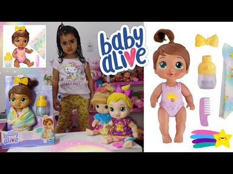 Playing with Baby Alive Baby Shampoo