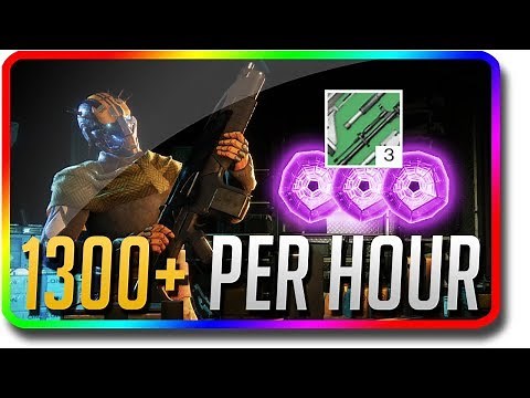 Destiny 2 1300+ GUNSMITH MATERIALS PER HOUR - "Fast Gunsmith Parts" (Destiny 2 Fast Legendary Mods)