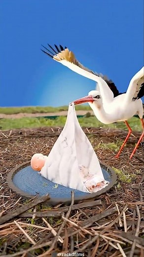 Can a Stork Lift a Human Baby? 😳
