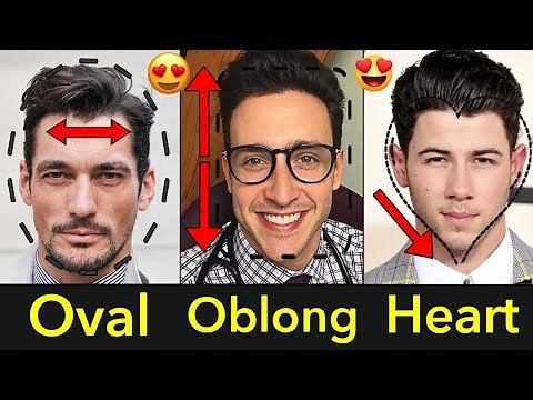The Best Men's Hairstyles Guide for Long, Non-Chiseled, Round Faces | Oval, Oblong, Heart Face Shape