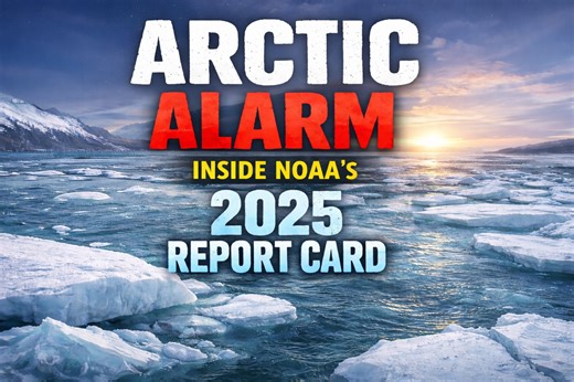 The fastest-warming region on Earth is sending a clear signal. NOAA’s 2025 Arctic Report Card shows unprecedented warmth and shrinking sea ice. These changes impact communities around the globe. 🎧 New Off the Radar episode with one of the report’s lead editors Apple: https://podcasts.apple.com/us/podcast/arctic-alarm-inside-noaas-2025-report-card/id1681655299?i=1000743940649 Spotify: https://open.spotify.com/episode/6sWzzEmgI0eNmUTqXEYbIj?si=iA5bDLRPTjuQfKeDHgVxcg | Emily Gracey, Meteorologist