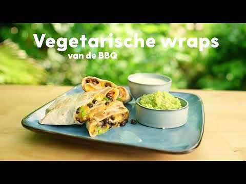 Vegetarische wraps van de BBQ maken | Recept | Allerhande