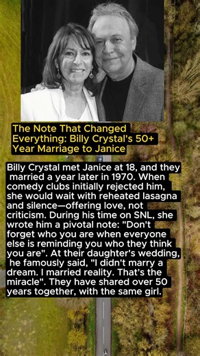 The Note That Changed Everything: Billy Crystal's 50+ Year Marriage to Janice